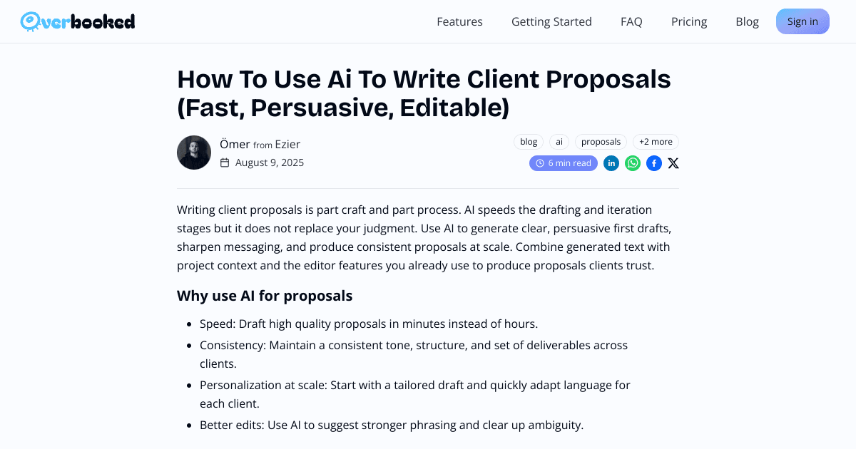 how to use ai to write client proposals (fast, persuasive, editable)